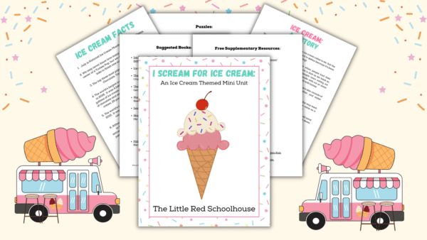 Ice Cream Mini Unit - Homeschool Unit Study -  Digital Download - Image 4