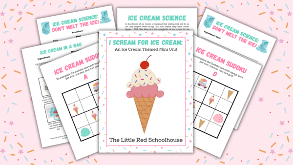 Ice Cream Mini Unit - Homeschool Unit Study -  Digital Download - Image 3