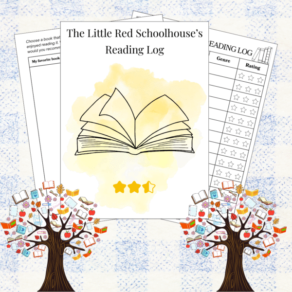 Homeschool Reading Log - Digital Download